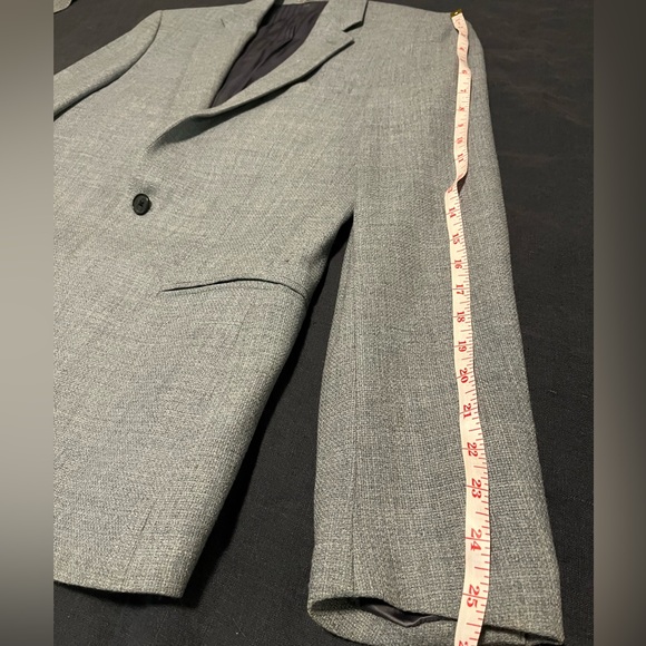 Reiss Men’s Light Blue Wool Elliot Blazer Medium - Picture 11 of 12